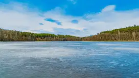 Weekend na dziko nad jeziorem Tyrkło. marzec 2023 r. - zdjęcie 28