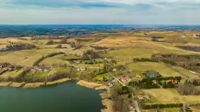 Mix marcowych ujęć Mazur z lotu ptaka - zdjęcie 47