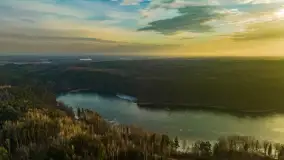 Wschód słońca nad jeziorem Tyrkło, marzec 2023 r. - zdjęcie 21