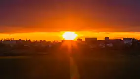 Zachód słońca, z innej perspektywy, marzec 2023 r. - zdjęcie 11