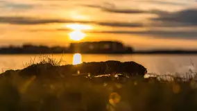 Wiosenny zachód słońca nad jeziorem Dejguny - zdjęcie 50