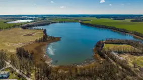 Wiosenne Mazury widziane z drona, końcówka marca 2023 r. - zdjęcie 34