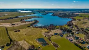 Wiosenne Mazury widziane z drona, końcówka marca 2023 r. - zdjęcie 19