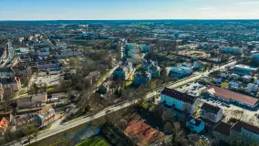 Mazury z lotu ptaka, marzec - kwiecień 2023 r. - zdjęcie 13