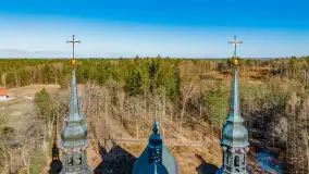 Święta Lipka z drona, marzec 2023 r. - zdjęcie 4