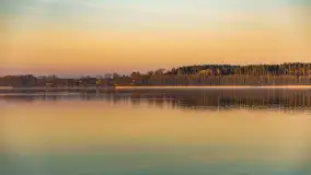 Wschód słońca nad jeziorem Dejguny, kwiecień 2023 r. - zdjęcie 25