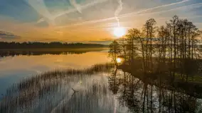 Wschód słońca nad jeziorem Dejguny, kwiecień 2023 r. - zdjęcie 24