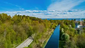 Kanał Niegociński na zdjęciach z drona, maj 2023 r. - zdjęcie 47