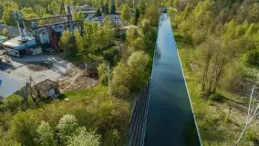 Kanał Niegociński na zdjęciach z drona, maj 2023 r. - zdjęcie 33