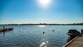 Port Piękny Brzeg nad jeziorem Święcajty, maj 2023 - zdjęcie 21