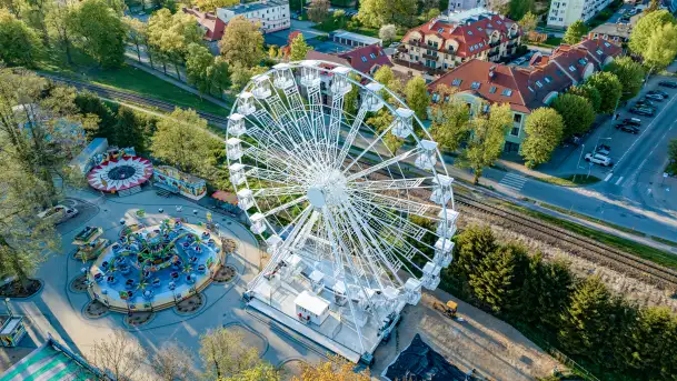 Koło nazywane okiem Giżycka robi wrażenie, maj 2023 r. - zdjęcie 5