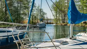 Port Kal Rybaczówka na jeziorem Mamry, maj 2023 r. - zdjęcie 1