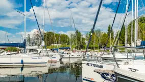 Port Sailor nad jeziorem Kisajno, maj 2023 r. - zdjęcie 9