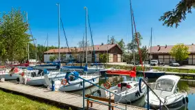 Port Piękna Góra nad jeziorem Tajty, maj 2023 r. - zdjęcie 3