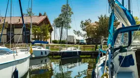 Port Piękna Góra nad jeziorem Tajty, maj 2023 r. - zdjęcie 13