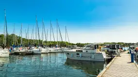 Port Piękna Góra nad jeziorem Tajty, maj 2023 r. - zdjęcie 27