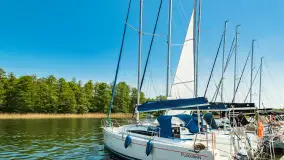 Port Piękna Góra nad jeziorem Tajty, maj 2023 r. - zdjęcie 9