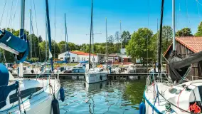 Port Piękna Góra nad jeziorem Tajty, maj 2023 r. - zdjęcie 41