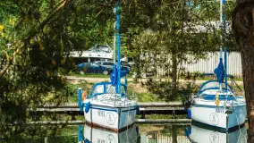 Port Piękna Góra nad jeziorem Tajty, maj 2023 r. - zdjęcie 26