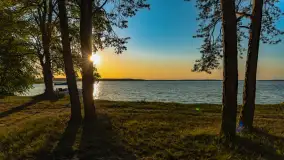 Zachód słońca nad jeziorem Niegocin, maj 2023 r. - zdjęcie 30