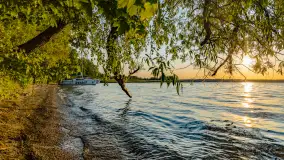 Zachód słońca nad jeziorem Niegocin, maj 2023 r. - zdjęcie 18