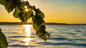 Zachód słońca nad jeziorem Niegocin, maj 2023 r. - zdjęcie 31