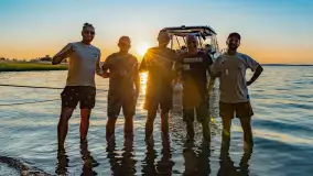 Zachód słońca nad jeziorem Niegocin, maj 2023 r. - zdjęcie 10