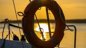 Zachód słońca nad jeziorem Świecajty, widok z Ognistego Ptaka, czerwiec 2023 r. - zdjęcie 20