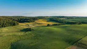 Mazurskie pola i łąki z lotu ptaka, czerwiec 2023 r. - zdjęcie 22