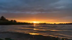 Zachód słońca nad jeziorem Dejgunek, lipiec 2023 r. - zdjęcie 6