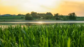 Zachód słońca nad jeziorem Dejgunek, maj 2023 r. - zdjęcie 6