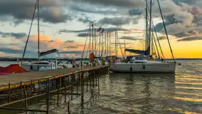 Lipcowy zachód słońca nad Darginem - zdjęcie 2