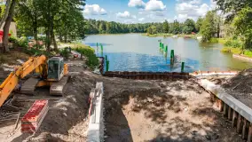 Remont śluzy Guzianka I, sierpień 2023 r. - zdjęcie 11