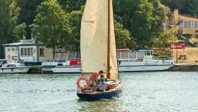 Oldtimery w Strandzie i na jeziorze Kisajno, sierpień 2023 r. - zdjęcie 41