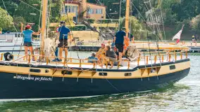 Oldtimery w Strandzie i na jeziorze Kisajno, sierpień 2023 r. - zdjęcie 20