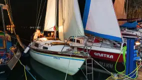 Nocne zdjęcia ze zlotu Oldtimerów w Strandzie, sierpień 2023 r. - zdjęcie 18