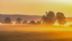 Wschód słońca we wsi Pożarki, wrzesień 2023 r. - zdjęcie 2