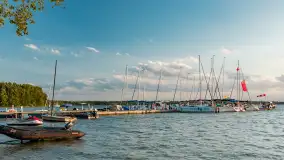 Sierpniowy wieczór i zachód słońca nad Darginem - zdjęcie 2