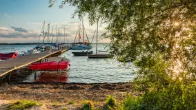 Sierpniowy wieczór i zachód słońca nad Darginem - zdjęcie 13