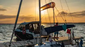 Sierpniowy wieczór i zachód słońca nad Darginem - zdjęcie 17