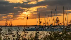 Sierpniowy wieczór i zachód słońca nad Darginem - zdjęcie 25