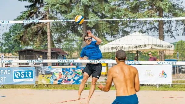 Otwarte Mistrzostwa Węgorzewa w Siatkówce Plażowej Mężczyzn - Sztynort 2023 - zdjęcie 3