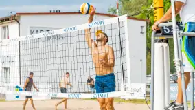 Otwarte Mistrzostwa Węgorzewa w Siatkówce Plażowej Mężczyzn - Sztynort 2023 - zdjęcie 21
