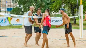 Otwarte Mistrzostwa Węgorzewa w Siatkówce Plażowej Mężczyzn - Sztynort 2023 - zdjęcie 44