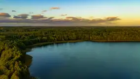 Zachód słońca nad jeziorem Mój, październik 2023 r. - zdjęcie 55