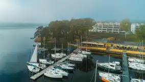 Październikowe mgły nad jeziorem Kisajno - zdjęcie 9