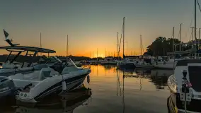 Zachód słońca w Sztynorcie na kilkunastu zdjęciach, wrzesień 2023 r. - zdjęcie 16