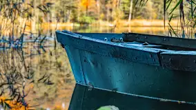 Złota mazurska jesień w Mrągowie nad jeziorem Juno - zdjęcie 38