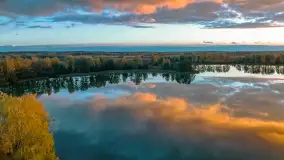 Jesień nad jeziorem Iławki, październik 2023 r. - zdjęcie 16