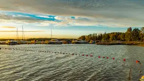 Zachód słońca nad jeziorem Bełdany, Mazurski Raj - zdjęcie 4